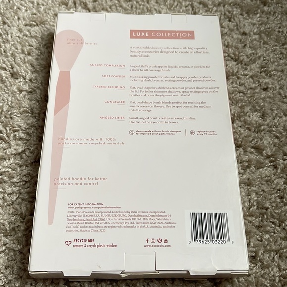 🎉Host Pick 4/15 🎉 New in BOX Ecotools Natural Elegance Brush Kit - Picture 3 of 5